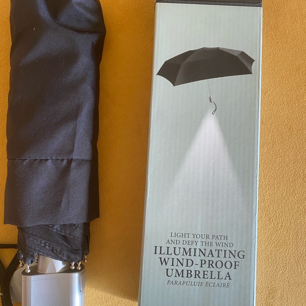Umbrella ,restoration hardware, Illuminating NWB
